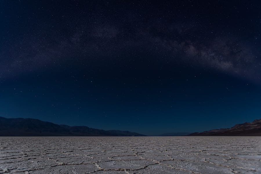 Milky Way Above Badwater Basin